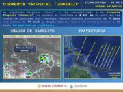 Clima | «Gonzalo» ya es Tormenta Tropical y amenaza costas quintanarroenses