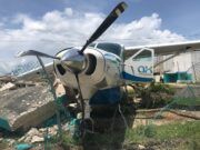 LC | Le fallaron los frenos y avioneta termina estrellada en un campo en Holbox. No hay heridos