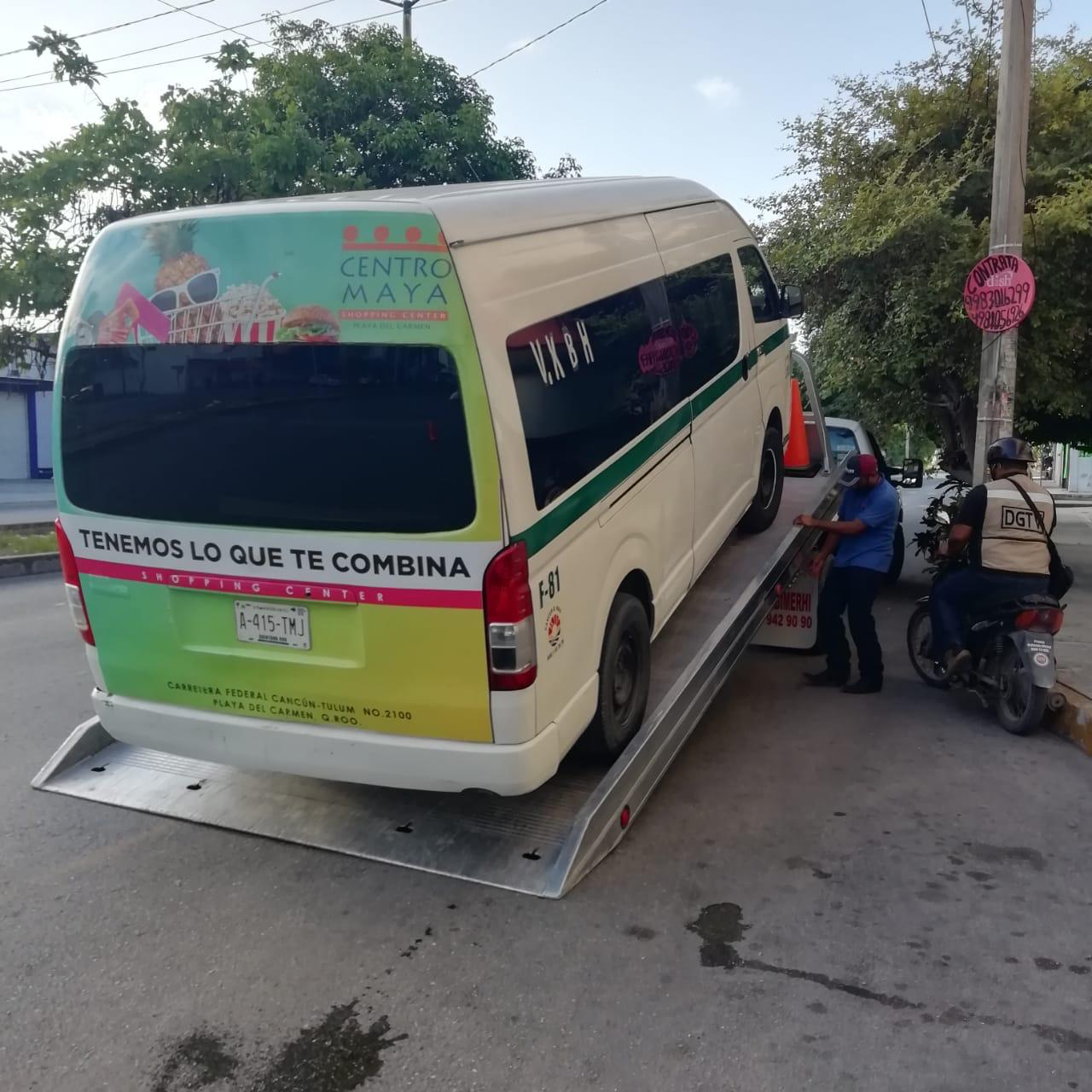 Imoveqroo Sancionan a tranporte