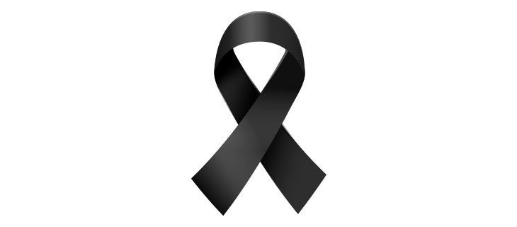 Luto, moño negro