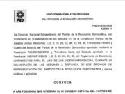 Renovará PRD dirigencia este fin de semana |Primera elección virtual