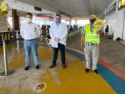Cozumel | Gobierno de Pedro Joaquín verifica cumplimiento de las medidas básicas sanitarias en el muelle Navega de Playa del Carmen