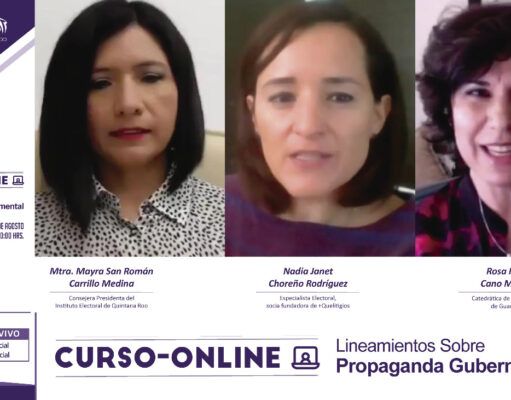 Ieqroo participa en el el curso-online “Lineamientos sobre propaganda gubernamental”. Se debe regular contenido y temporalidad, concluyen