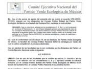 Lo pensará. PVEM podría ir en alianza en Quintana Roo. José de la Peña aplaude la posibilidad