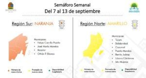 Cambia zona norte a amarillo, incrementan aperturas al 60%; zona sur se mantiene en naranja