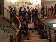 «Ni una más, ni una asesinada más»; feministas toman simbólicamente la CDHEQROO para exigir justicia