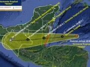 Clima | «Nana» se acerca a las costas de Quintana Roo. Se esperan lluvias y vientos fuertes para la zona sur del estado