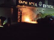 Solidaridad | Atacan con “carro bomba” instalaciones de la Policía Quintana Roo