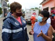 Solidaridad | Intensa jornada de limpieza tras el paso de «Delta»