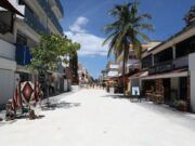 Solidaridad | Pese a mal tiempo, avanzan obras de remodelación en la Quintan Avenida