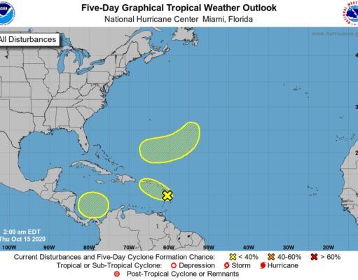 Vigilan tres zonas de baja presión en el Atlántico; actualmente no representan riesgo para Quintana Roo