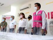 BJ | Entrega DIF donativo para protección de grupos médicos
