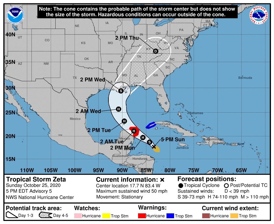 Tormenta Tropical Zeta