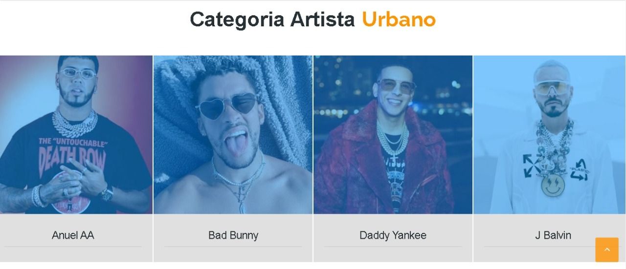 Artistas Monitor Latino Awards