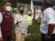 Solidaridad | Recorren autoridades las afectaciones por «Zeta» y ponen en marcha reactivación