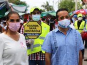 BJ | Vigilan autoridades municipales y estatales medidas sanitarias en tianguis