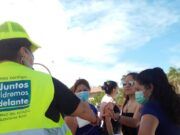 IM | Exhortan voluntarios de las «gorras amarillas» a cuidarse del Covid-19