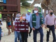 BJ | Encabeza Mara recorrido de supervisión en Cancún, luego del paso de “Zeta”