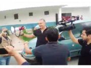 Solidaridad I Agrede Mimenza Novelo a la prensa durante manifestación “pacífica”