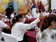 BJ | Dialoga gobierno municipal con grupo de manifestantes