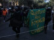 Opinión I El Minotauro II La saboteada marcha feminista II Nicolás Durán de la Sierra Protestas feministas Quintana Roo
