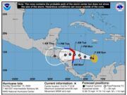Clima | Surge Huracán «Iota» y se enfila a Nicaragua Huracán Iota