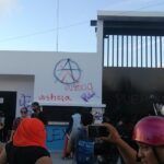 Protestas frente a la Fiscalía