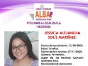 De 14 personas desaparecidas en Quintana Roo en una semana, cinco fueron localizadas Joven desaparecida