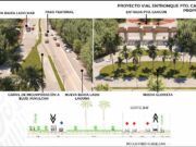Piden Arquitectos e Ingenieros que BJ suspenda construcción de glorieta en zona hotelera Gráfica del proyecto en Km 1.5 bulevar Kukulcán