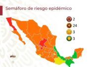 Sigue Quintana Roo en color naranja del semáforo federal Quintana Roo Semáforo federal