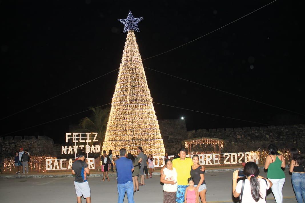 Bacalar árbol de navidad