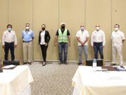 Puerto Morelos | Gobierno de Laura Fernández y hoteleros establecen estrategias para labores de bacheo Laura Fernández Hoteleros