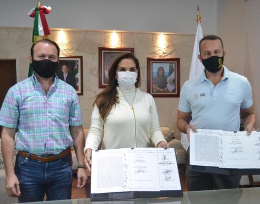 BJ | Suscribe gobierno de Benito Juárez convenio de Tren Maya Convenio Tren Maya