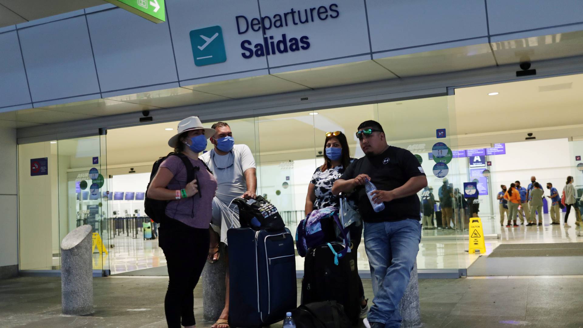 Aeropuerto Internacional de Cancun, salidas internacionales Más vuelos a Cancún.