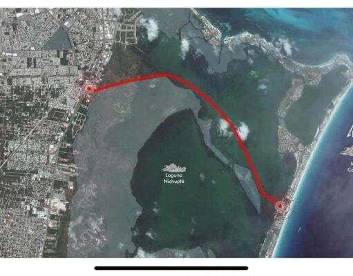 Apoyan empresarios puente Nichupté Puente Nichupté