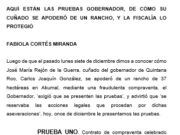 Le responden al gobernador Carlos Joaquín y presentan pruebas del despojo que hizo su cuñado
