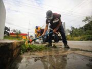 BJ I Gobierno municipal realiza trabajos preventivos por lluvias