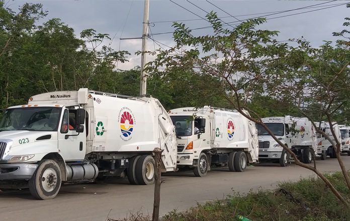 Camiones recolectores de basura siguen sin poder acceder al rell