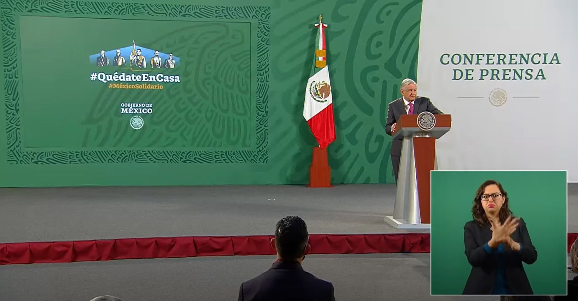 AMLO mañanera Grupo Pirámide Mañanera