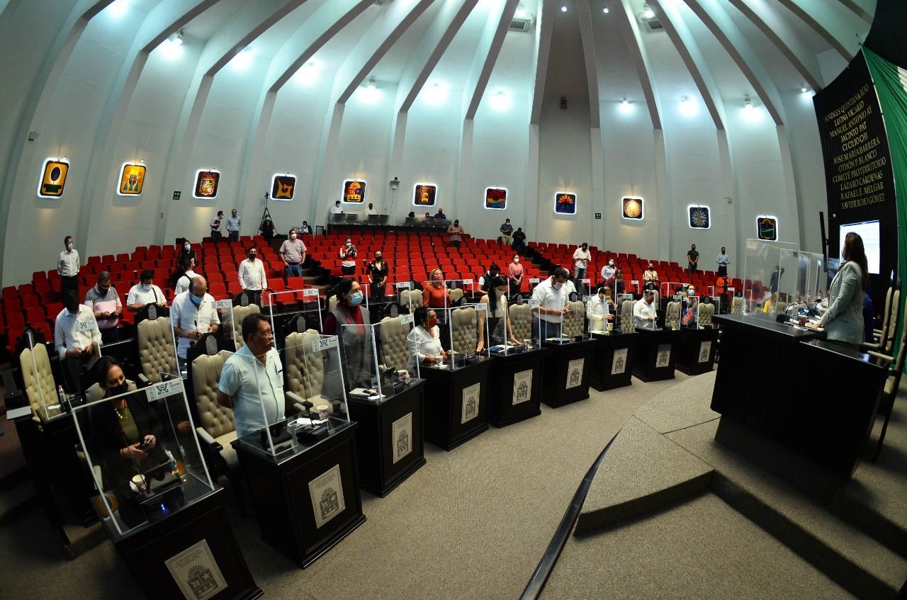 Congreso del Estado, febrero 21