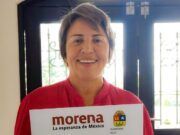 Se registra por Morena Laura Beristain para la reelección en Solidaridad
