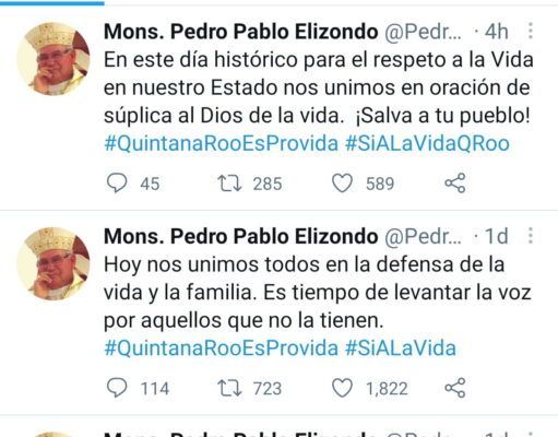 Se pronuncian católicos y evangélicos a favor de la vida