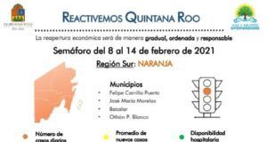 De naranja todo Quintana Roo; Tulum un caso grave