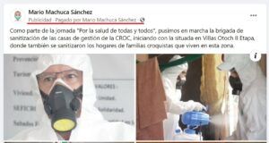 Pájaros en el Alambre | Mario Machuca con sospechoso traje lunar Mario Machuca