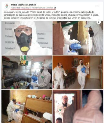 Pájaros en el Alambre | Mario Machuca con sospechoso traje lunar Mario Machuca