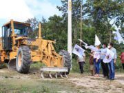 Bacalar | Recorre Alexander Zetina comunidades y brinda soluciones