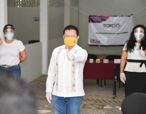 Se registra Chucho Pool como candidato a la presidencia municipal de BJ; y da a conocer a su planilla