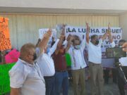 Marchan militantes de Morena contra designaciones de candidatos en Q. Roo