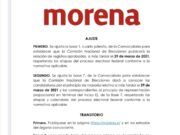 Definirá Morena lunes próximo candidaturas a diputaciones federales