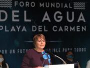 Solidaridad | Inaugura Laura Beristain actividades del Foro Mundial del Agua en el Teatro de la Ciudad